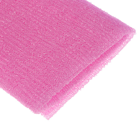 ЮL Мочалка пилинг японская средней жесткости, нейлон, акрил, 30х90см, 4 цвета