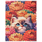 ЮНИLOOK Зеркало настольное, трансформер, картон, 13,5x17,2см, 12 цветов