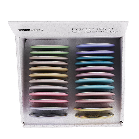 ЮНИLOOK Зеркало карманное, металл, стекло, d7,5см, 6-12 дизайнов