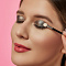 ЮНИLOOK Аппликатор двухсторонний со спонжем и кистью 10 шт, пластик, латекс, ворс нейлон, 7,5см