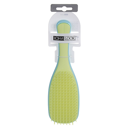 ЮНИLOOK Расческа массажная, пластик, 21,5х6см, 6 цветов