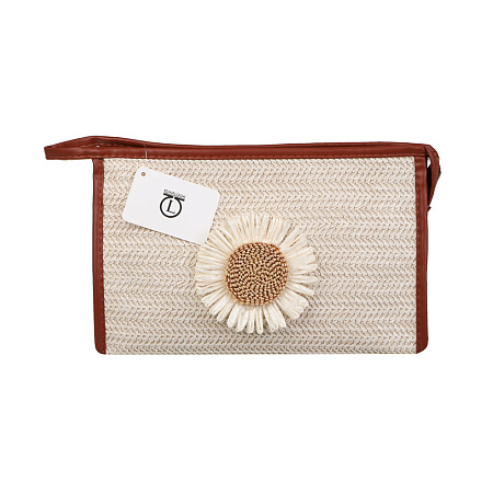 Косметичка прямоугольная тм ЮL Sunflower, полиэстер, 23х14х7см, 2 цвета