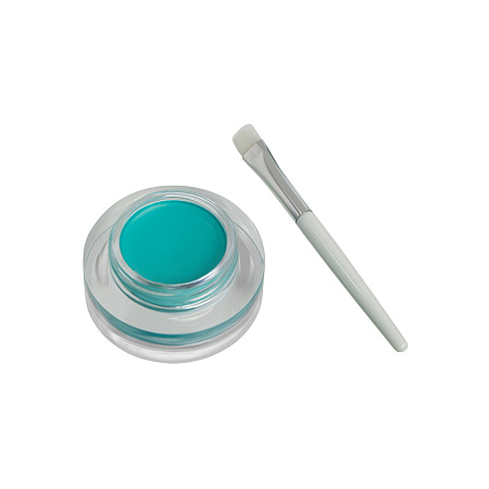 ЮНИLOOK Шайн Подводка гелевая с кистью, 3,8г, тон 02, бирюзовый