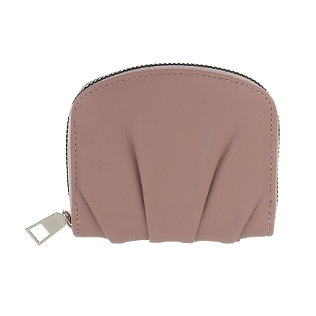 Кошелек для карт и купюр на молнии тм ЮL Miracle, ПУ, металл, 10,5х8,5х2см, 3 цвета, С508-1