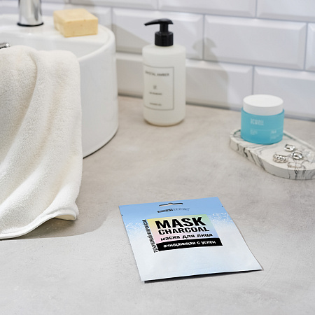 ЮНИLOOK Маска очищающая пузырьковая с углем, 25 мл