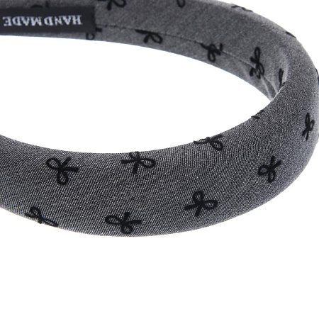 ЮНИLOOK Ободок для волос, 3см, полиэстер, пластик, 2 цвета, ACS25-17