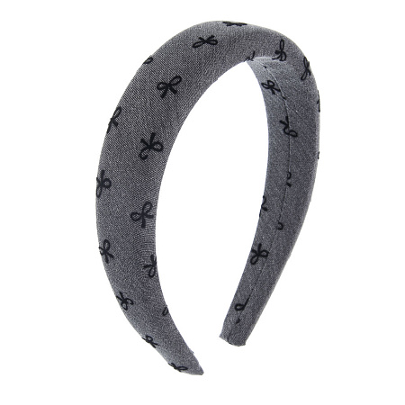 ЮНИLOOK Ободок для волос, 3см, полиэстер, пластик, 2 цвета, ACS25-17