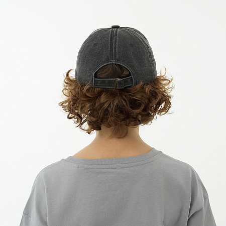 GALANTE Кепка детская, р.54, 30% хлопок, 70% полиэстер, черный, ВЛ25-04, #1