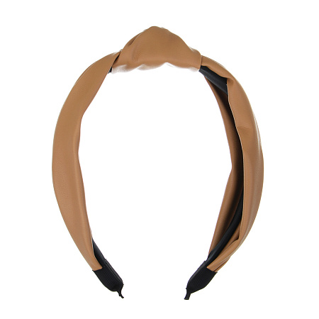 Ободок для волос ЮНИLOOK, 3см, PU, ABS, 3-4 цвета, ACS-66