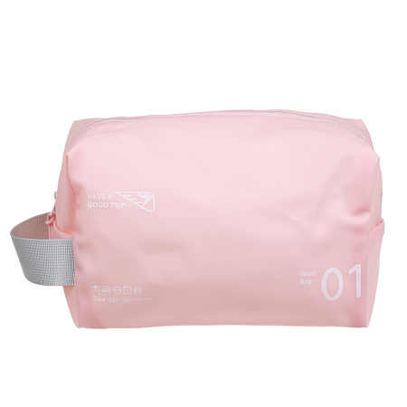 Косметичка водонепроницаемая с боковой ручкой тм ЮL, ПВХ, 22х11х12см, 2 цвета