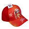 BY Русские Супергерои Кепка детская р.54, 50% хлопок, 50% полиэстер, цвет красный, дизайн Заря