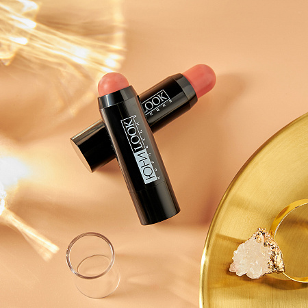 ЮНИLOOK Румяна кремовые в стике, 6,5гр, Тон 01