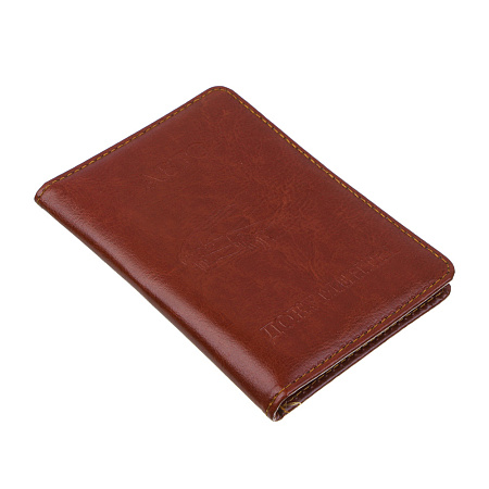 ЮL Обложка для автодокументов, ПУ, 12,8х9см, 3-4 цвета