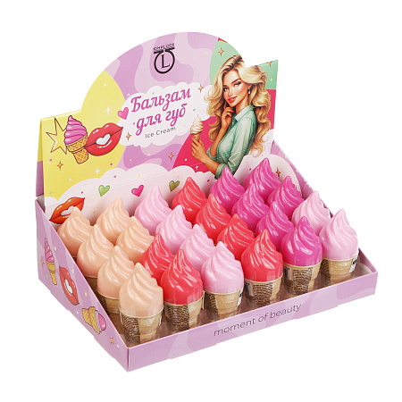 Бальзам для губ тм ЮНИLOOK Ice Cream 10 гр