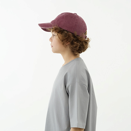 GALANTE Кепка детская, р.54, 30% хлопок, 70% полиэстер, красный, ВЛ25-04, #2