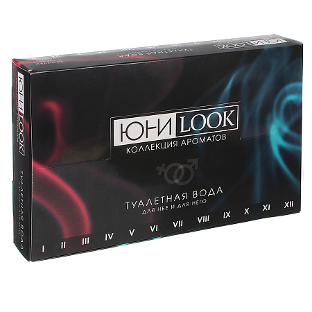 ЮНИLOOK Туалетная вода, 2 вида: женская и мужская, 12 ароматов, 35 мл