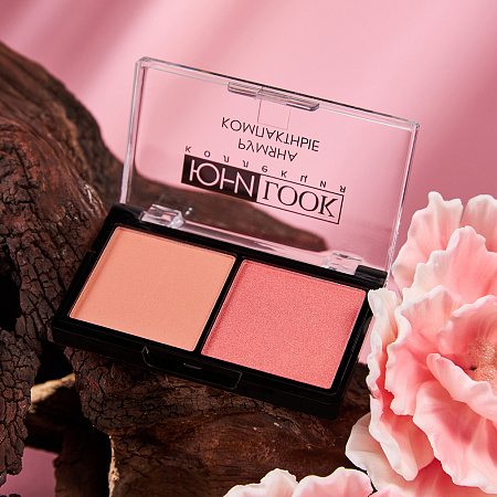 ЮНИLOOK Румяна компактные, 4,6гр, тон 2, РК-19