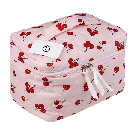 Косметичка - сундучок тм ЮL Cherry Blossom 23х14х14 см, полиэстер, 3 цвета