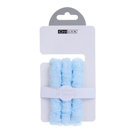 ЮНИLOOK Резинки для волос, 3шт, 5,5см, 5 цветов, полиэстер, ACS-11