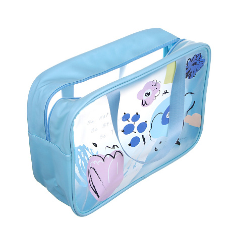 Косметичка сумка с двумя ручками тм ЮL, ПВХ, 31х21х11см, 2 дизайна