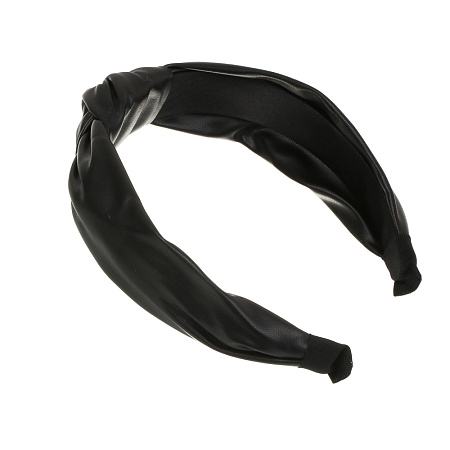 Ободок для волос ЮНИLOOK, 3см, PU, ABS, 3-4 цвета, ACS-66