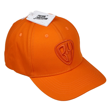 BY Русские Супергерои Кепка взрослая с вышивкой 3Д р.58, 70% хлопок, 30% полиэстер, цвет оранжевый