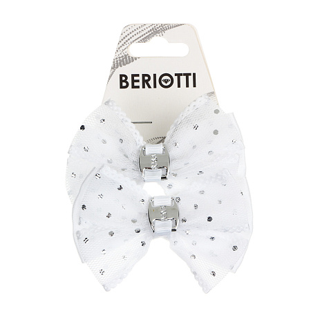 BERIOTTI Набор резинок для волос 2шт, полиэстер, пластик, 6см, 3-6 дизайнов