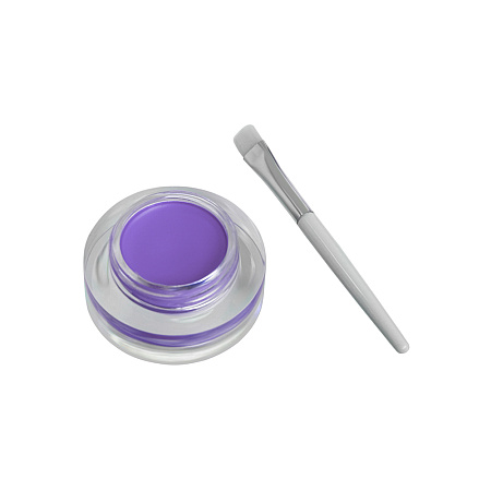 ЮНИLOOK Шайн Подводка гелевая с кистью, 3,8г, тон 01, лавандовый