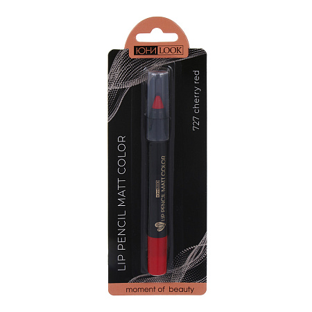 ЮНИLOOK Карандаш-помада для губ с матовым эффектом, 3,8 гр, 3 тона