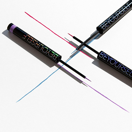 BY ЮНИLOOK Подводка для глаз жидкая цветная, 5 мл, 3 цвета