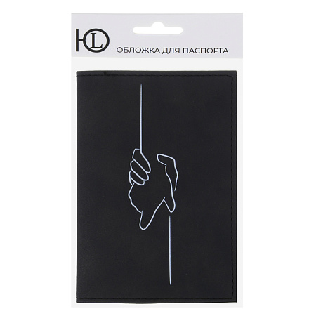 ЮL Обложка для паспорта, ПУ, 14х10см, 6 дизайнов