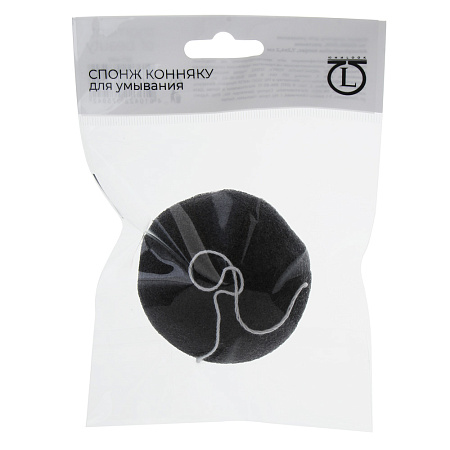 Спонж конняку для умывания тм ЮНИLOOK, растение Amorphophallus konjac 7,2х4,2см, 2 цвета