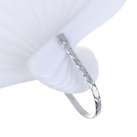 ЮНИLOOK Веер складной тканевый с рисунком бабочки, 23 см, полиэстер, пластик, 6 дизайнов