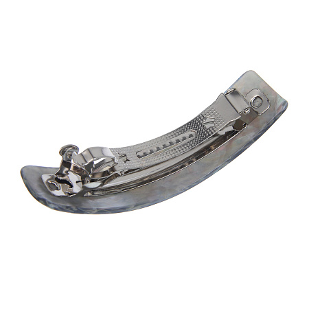 ЮНИLOOK Заколка-автомат для волос, 10,5х2,5см, акрил, металл, 4 цвета, ACS25-8