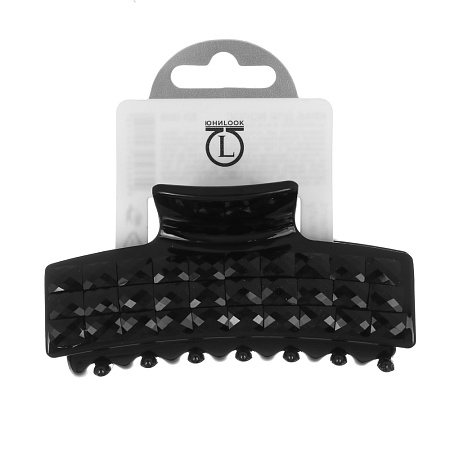 Краб для  волос тм ЮНИLOOK, 8-9см, пластик, 2 вида, ACS-32