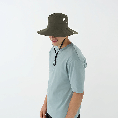 GALANTE Панама взрослая, р.58, 100% полиэстер, зеленый, ВЛ25-11, #1