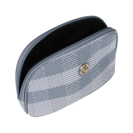 Косметичка скругленная тм ЮL Viki, ПВХ, 24х15х8см