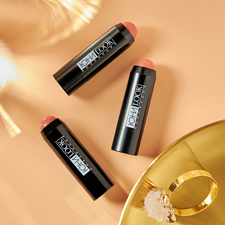 ЮНИLOOK Румяна кремовые в стике, 6,5гр, Тон 01