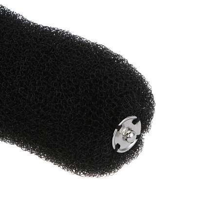 Валик для создания пучка на кнопке, тм ЮНИLOOK, 16-18см, диаметр 4см, нейлон, 3 цвета, #14