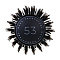 ЮНИLOOK Брашинг для волос, d=53мм, 27см, AБС пластик, нейлон, щетина, МП2023-1