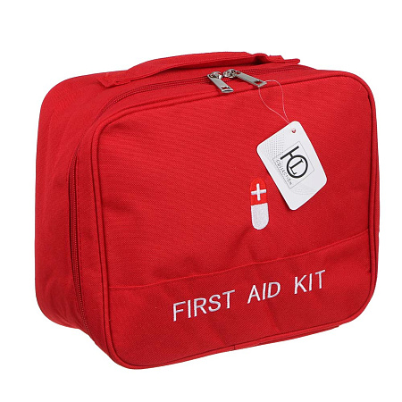 Органайзер ЮL, модель "Аптечка", полиэстер, 24,5х20,5х9,5 см, красный