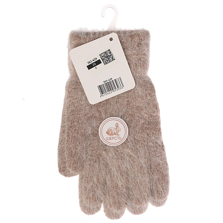 Перчатки р.18-20 GALANTE, 20% ангора, 15% шерсть,15% акрил, 12% нейлон, 38% полиэстер, цвет в ассортименте, ОЗ25-13