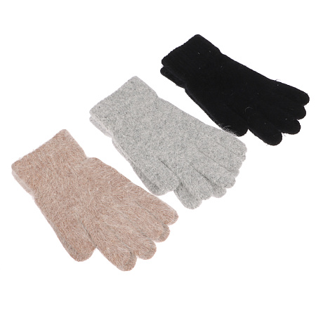 Перчатки р.18-20 GALANTE, 20% ангора, 15% шерсть,15% акрил, 12% нейлон, 38% полиэстер, цвет в ассортименте, ОЗ25-13