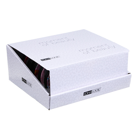 ЮНИLOOK Зеркало карманное, стекло, пластик, d6,8см, 10-12 дизайнов