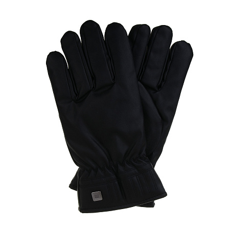 GALANTE Перчатки мужские контактные на подкладке, р.22-24, 100% полиэстер, черные, ОЗ25-24