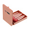 ЮНИLOOK Набор кистей в пластиковом футляре с зеркалом 5шт, 11,1x8,5см, пластик, ворс нейлон