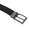 ЮL Ремень мужской двухсторонний, ПУ, металл, 120/130х3,3см, черный, РМ2023-3