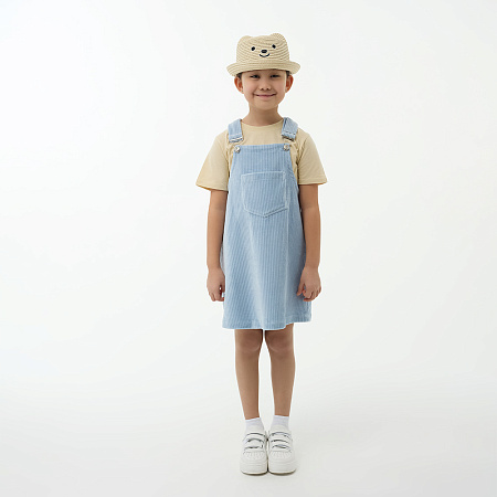 GALANTE Шляпа детская, р.52, 100% целлюлоза, бежевый, ВЛ25-25