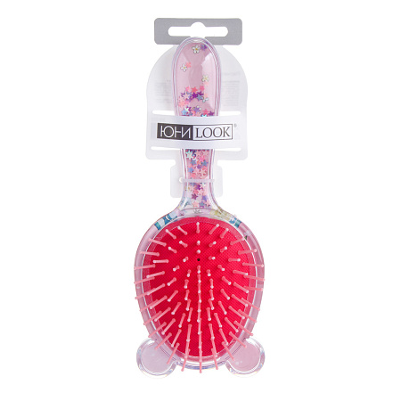 ЮНИLOOK Расческа массажная детская, пластик, 20x7,5см, 2-3 дизайна, арт.1