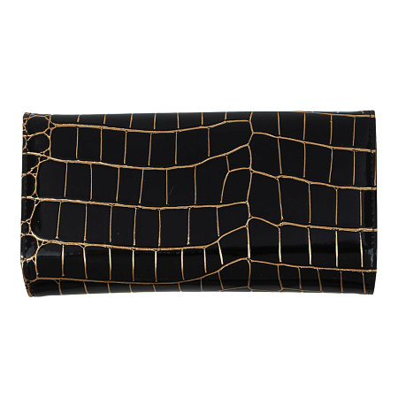 ЮL Кенсия Кошелек женский для купюр, карт и монет с фермуаром, полиуретан, 18,5х10х3,5 см, 2 цвета, КЖ24-16